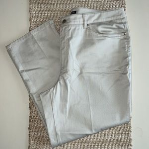 Jones New York Signature Khaki Ankle Pants, Size 14